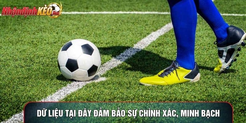 Dữ liệu tại đây đảm bảo sự chính xác, minh bạch